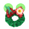Disney Mouse Ears Sequin Velvet Bow Elastic Headband 4 in (10 cm) – Women's & Girls Party Hair Accessory