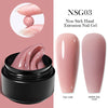 Clear Non-Sticky Hand Extension Gel 15ml (0.51 fl oz) 3D Sculpting & Carving Solid Hard Gel for Fake Nails