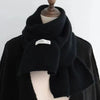 Women's Soft Cashmere-Feel Knit Winter Scarf — Long Thick Pashmina Shawl Wrap Hijab 22 x 160 cm (8.7 x 63 in)