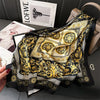 IROJEFF All-Season Silk-Look Polyester Print Square Scarf 70 x 70 cm (27.6 x 27.6 in) - Lightweight Headband Shawl Bandana