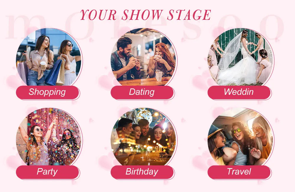 Moresoo Brazilian Remy Clip-In Human Hair Extensions – Straight 5PC or 7PC Set, 10–24 in (25–61 cm)