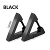 Punk Stainless Steel Stud Earrings Black – Unisex Vintage Hip Hop Ear Studs