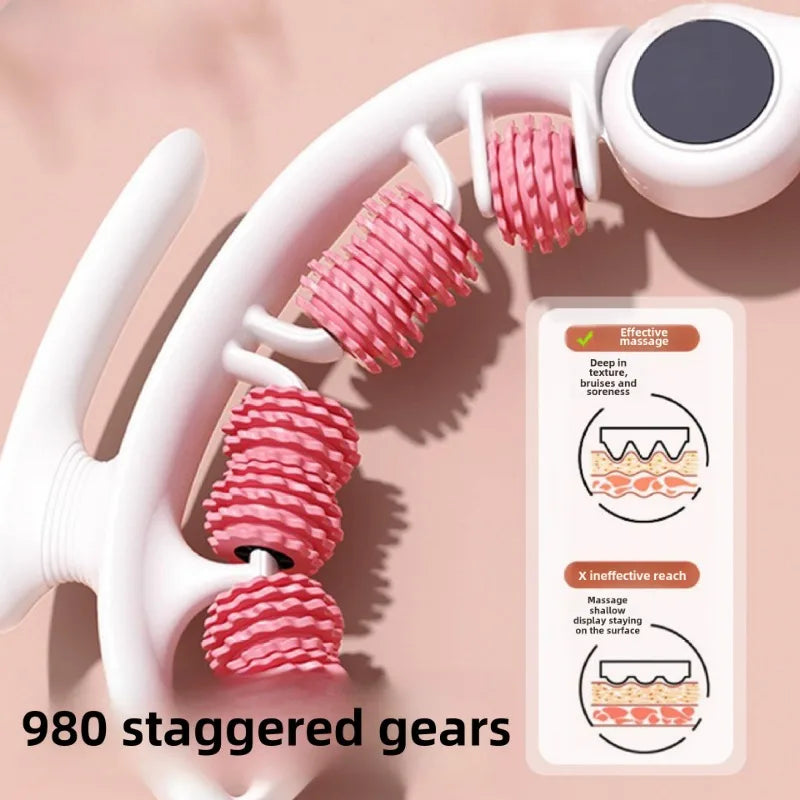 DEDOMON Cellulite Leg Roller Massager – Manual Thigh & Buttock Muscle Roller, Multi-Function Pelvic Floor Trainer