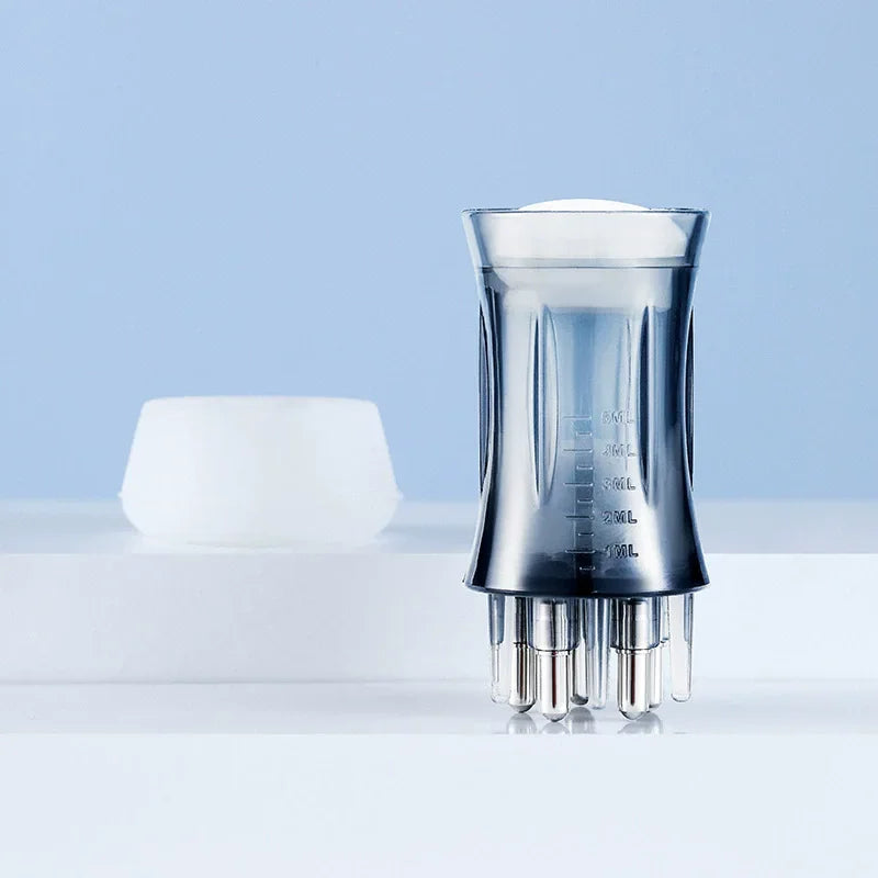 Mini Scalp Applicator Roller Ball Head Massager, Hair Growth Essential Oil Liquid Applicator & Massage Comb