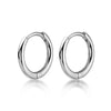 1 or 15-Pair Punk Gothic Stainless Steel Cross Stud Earrings for Men & Women Tragus Cartilage Daith Helix Piercing