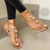 Women's Flat Summer Sandals Casual Open-Toe Slip-On Flip Flops