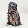 Satin-Feel Square Scarf 90 x 90 cm (35.4 x 35.4 in) – Satin-Look Polyester Hijab, Neckerchief, Shawl & Headscarf for Women