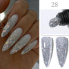 15ml (0.5 fl oz) Quick Extension Gel Nail Polish Nude Milk White Builder Hard Gel Varnish UV/LED