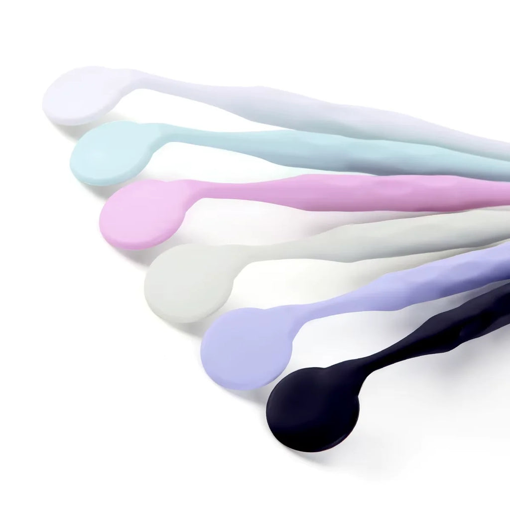 10-Pack Dental Mouth Mirrors Anti-Fog Autoclavable Front-Surface Exam Mirrors with Colorful Ergonomic Handles (17.5 x 2.2 cm / 6.9 x 0.87 in)