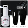 15ml (0.5 fl oz) Gel Nail Polish – HEMA/TPO-Free Semi-Permanent UV/LED No-Wipe Top Coat Nail Art