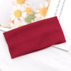 Women's Wide Elastic Organic Cotton Headband — Fashion Headwrap for Yoga, Makeup & Everyday