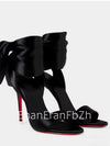 Women's Ankle Strap Stiletto Sandals 8 cm (3.15 in) High Heels Microfiber Wedding & Party Shoes