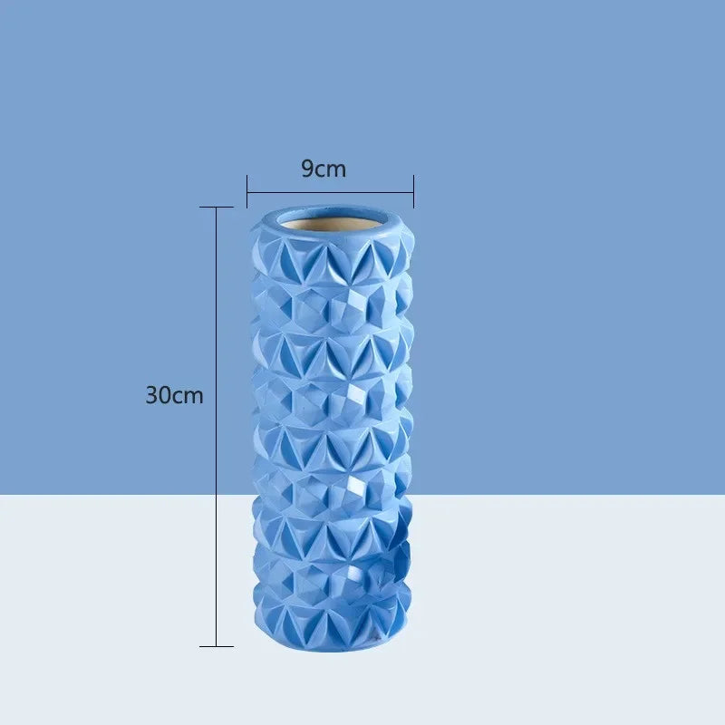 Yoga Foam Roller – Soft Pilates & Fitness Massage Roller for Back, Myofascial Release & Muscle Recovery