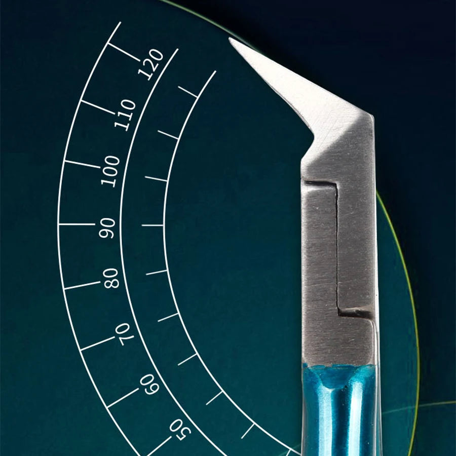 Stainless Steel Toenail Clipper Set – Ingrown & Thick Toenail Nipper Manicure Pedicure Kit