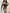ITOOLIN Office Knit Striped A-Line Long-Sleeve Dress for Women – Slim Knee-Length Elegant Autumn/Winter