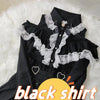 Kawaii Jirai Kei Lolita Y2K Peter Pan Collar Blouse Long Sleeve Cute Japanese-Style Aesthetic Top