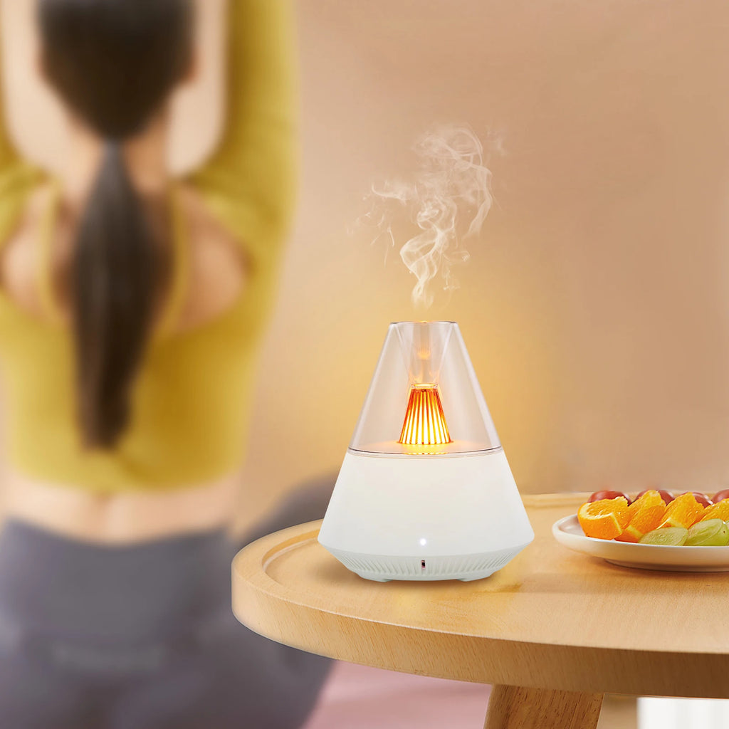 Ultrasonic Aromatherapy Diffuser 150ml — Silent Essential Oil Nebulizer for Living Room, Bedroom, Office
