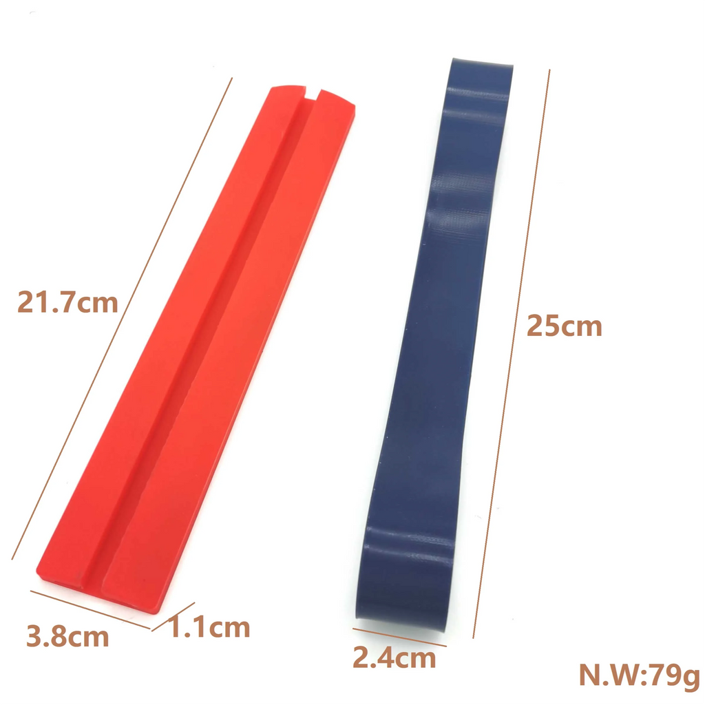 Adjustable Neckline Hair Trimming Template – Salon Haircut Guide & Barber Ruler for Precise Neckline Shaving