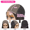 Glueless Body Wave Lace Front Wig – 100% Remy Human Hair, Natural Black, 6x4 Lace Closure, Pre-Plucked Baby Hair