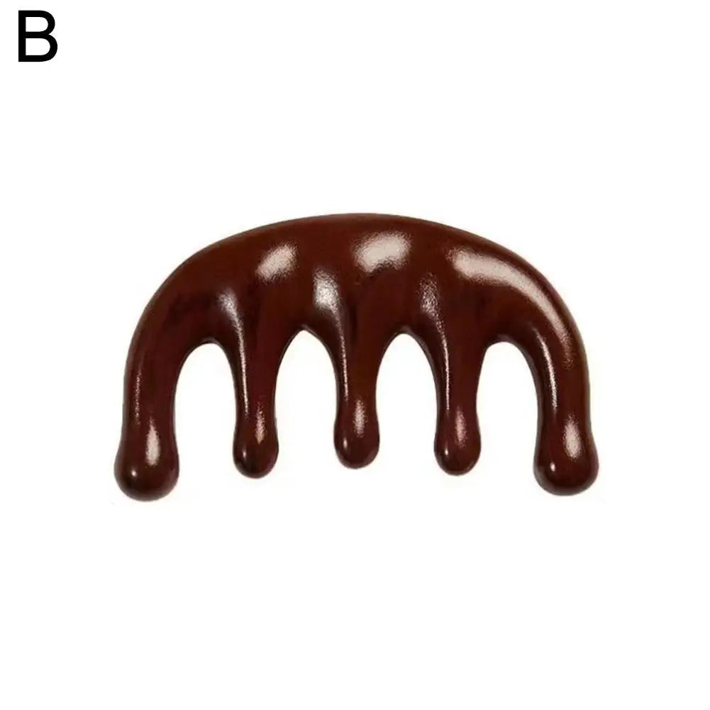 Five-Tooth Whale Scalp Massager Comb – Anti-Static Scalp Scraper & Body Massage Tool