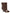Women's Peep Toe Knee-High Boots Slip-On, Thick High Heels with Statement Heel, Microfiber Upper — Large Sizes