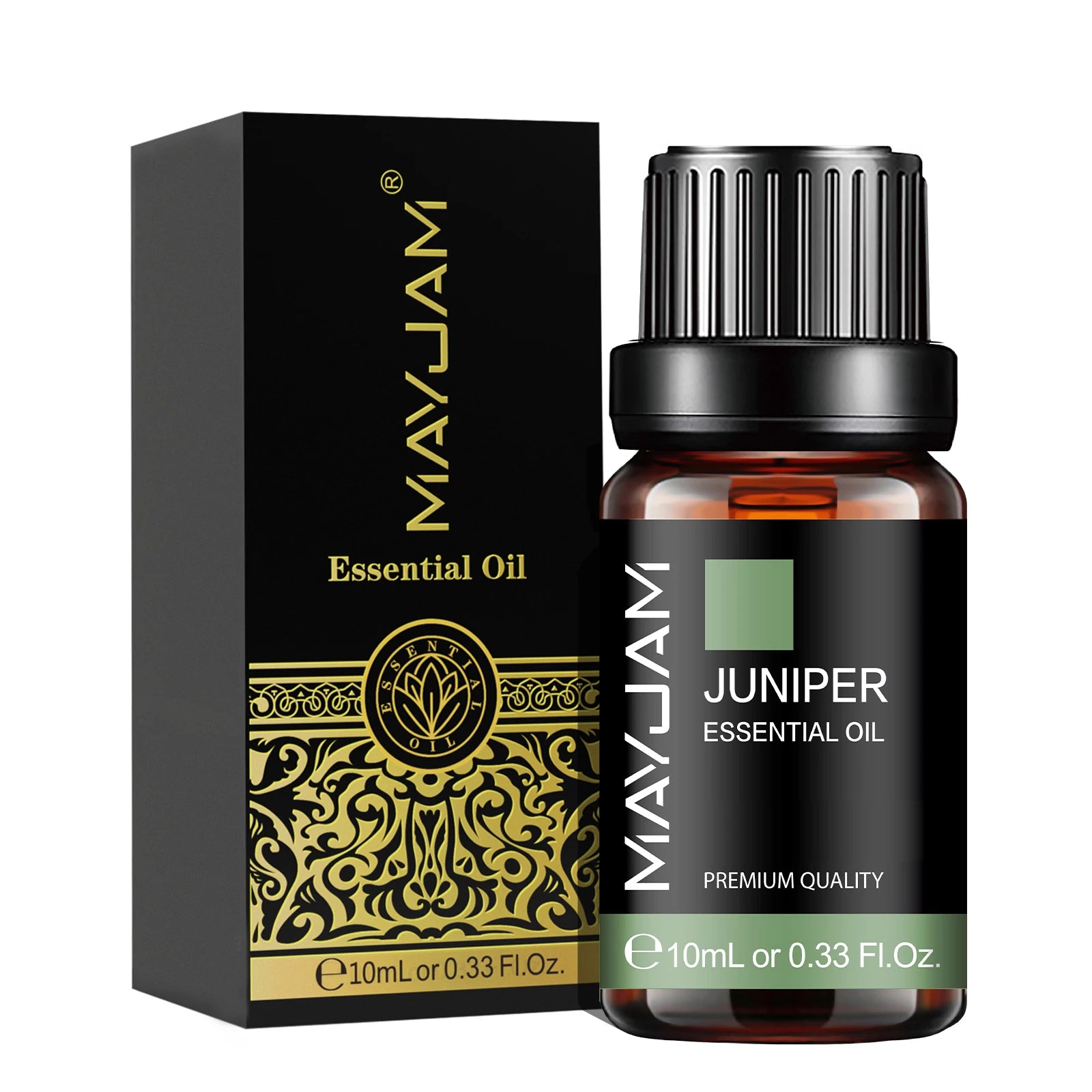 MAYJAM 10ml (0.34 fl oz) Pure Aromatherapy Essential Oil - Lavender, Jasmine, Eucalyptus, Vanilla, Sandalwood, Bergamot, Rosemary, Citronella, Cinnamon