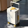 Aluminum Frame Rolling Luggage with Wide Handle, 360-Degree Silent Colorful Spinner Wheels and TSA Lock — 20/24/26/28 Inch (35–77 cm) Trolley Suitcase