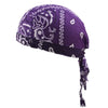 Unisex Quick-Dry Cotton Pirate Hat Bandana Chemo Cap — One Size (56–58 cm / 22.0–22.8 in)