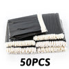 Disposable Lip & Mascara Applicator Wands – Pack of 50/100/250/500/1000 | Lipstick & Lip Gloss Micro Brushes