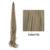 Soowee 32in (81 cm) Long Layered Clip-In Ponytail Extension, Blonde Heat-Resistant Synthetic Hairpiece
