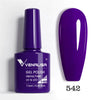 Hema-Free TPO-Free Gel Nail Polish 7.5ml, Glitter Jelly & Nude Shades, Soak-Off UV/LED Full Coverage French