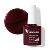 Hema-Free TPO-Free Gel Nail Polish 7.5ml, Glitter Jelly & Nude Shades, Soak-Off UV/LED Full Coverage French