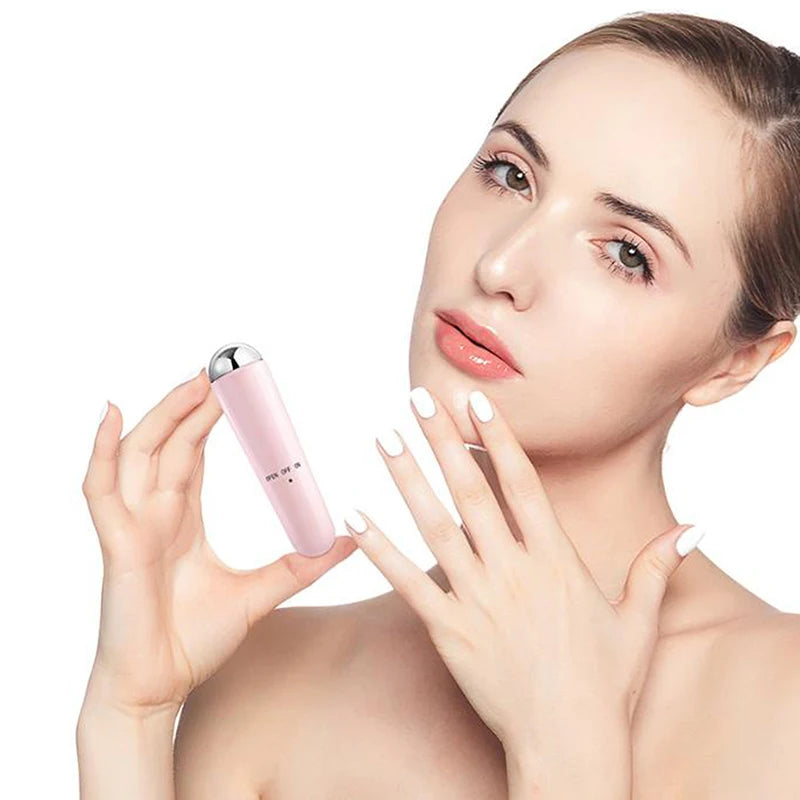 Portable Eye Beauty Massage Wand — Facial & Eye Therapy for Dark Circles, Puffiness & Fine Lines