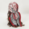 Satin-Feel Square Scarf 90 x 90 cm (35.4 x 35.4 in) – Satin-Look Polyester Hijab, Neckerchief, Shawl & Headscarf for Women