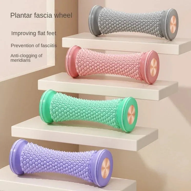 Mini Foot Roller Massager - Manual Plantar Fascia Massage Ball for Muscle Relief & Yoga
