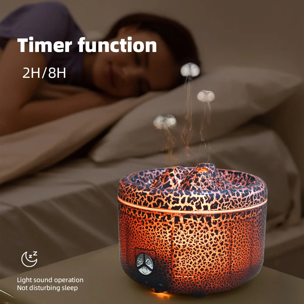 500ml (16.9 fl oz) Aroma Diffuser with Remote - Large Ultrasonic Humidifier & Essential Oil Diffuser, 2 Mist Modes, Long-Lasting Cool Mist