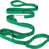 10-Loop Stretch Out Strap with Exercise Booklet — 6 ft (1.83 m) Yoga, Physical Therapy and Pilates Stretch Strap
