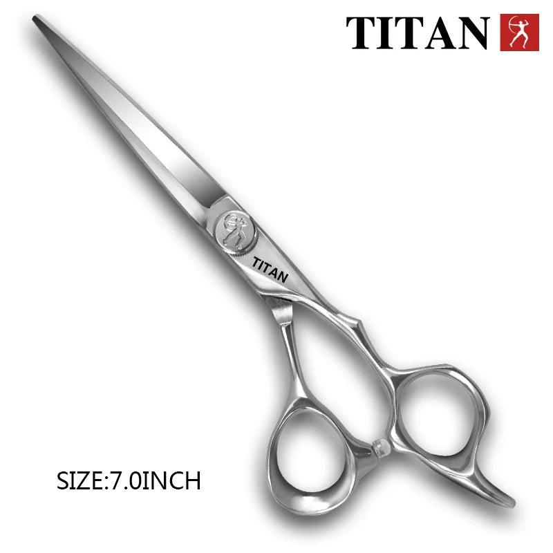Titan 6-Inch (15.2 cm) Professional Barber Hair Cutting Scissors – Japan 440C Stainless Steel