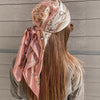 Satin-Feel Square Scarf 90 x 90 cm (35.4 x 35.4 in) – Satin-Look Polyester Hijab, Neckerchief, Shawl & Headscarf for Women