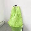Women's Winter Faux Fur Shoulder Bag - Plush Large Capacity Y2K Furry Tote