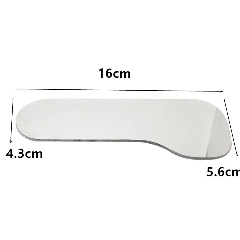 Intraoral Dental Photography Double-Sided Mirror 7.09 x 2.83 in (18.0 x 7.2 cm) Orthodontic Reflector