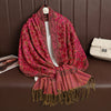 Cashmere-Feel Pashmina Shawl – Women's Warm Winter Scarf Wrap, 70 x 190 cm (27.6 x 74.8 in)
