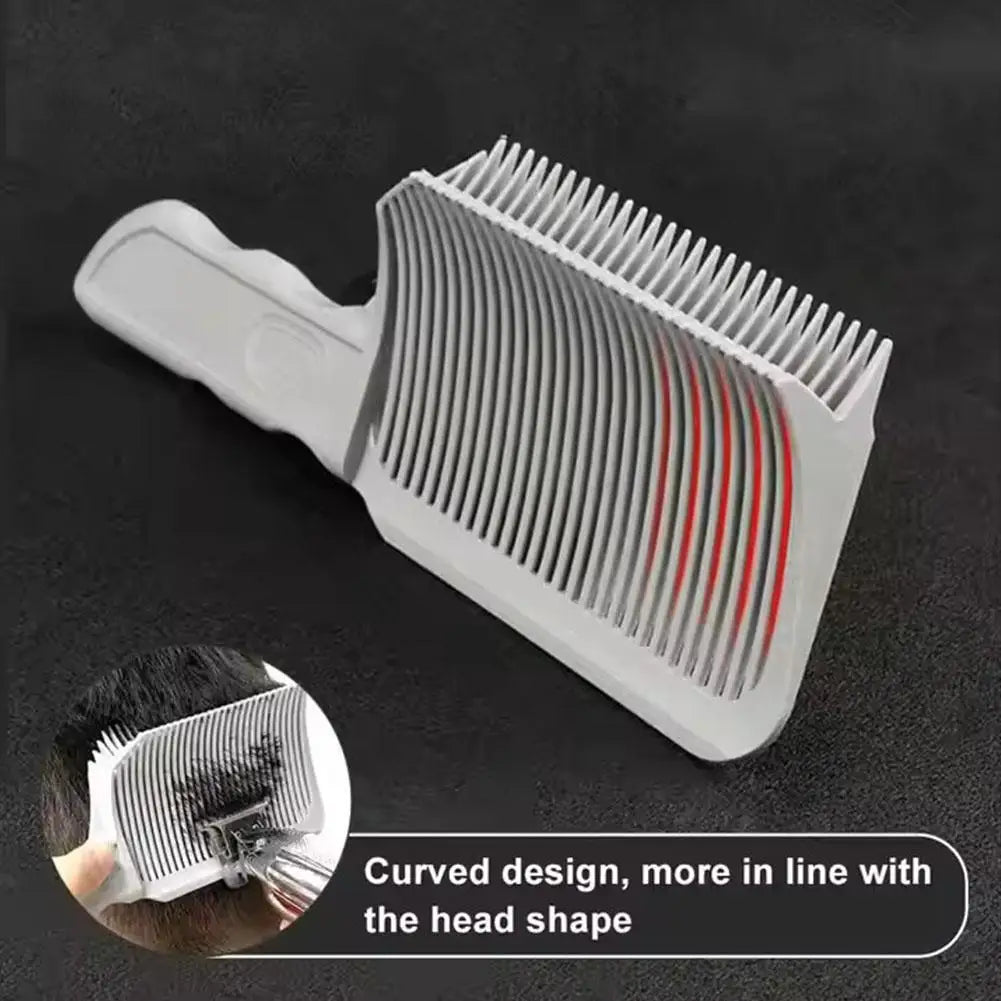 Adjustable Hairline & Neckline Trimming Guide Set – DIY Haircut Template with Silicone Headband & Clipper Comb