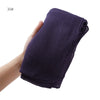 Women's Large Solid Polyester Hijab Scarf 80 x 190 cm (31.5 x 74.8 in) Long Muslim Headscarf Wrap Shawl Turban