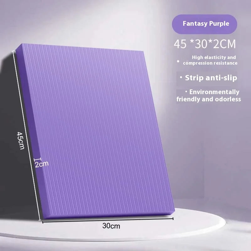 ZHOUCHEN Thick Non-Slip Balance Yoga Mat 45 x 30 x 4 cm (17.7 x 11.8 x 1.6 in) – Stability Pad for Yoga, Pilates & Core Training