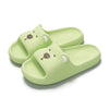 Pillow Rabbit Slippers for Women – Plush Bunny Slide House Slippers with Cushioned Thick EVA Sole
