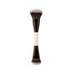 Dual-Ended Synthetic Makeup Brush for Foundation, Concealer, Powder, Blush, Contour & Eyeshadow