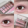 12-Color All-Matte Eyeshadow Palette — Neutral Tea & Apricot Tones, Long-Lasting Waterproof