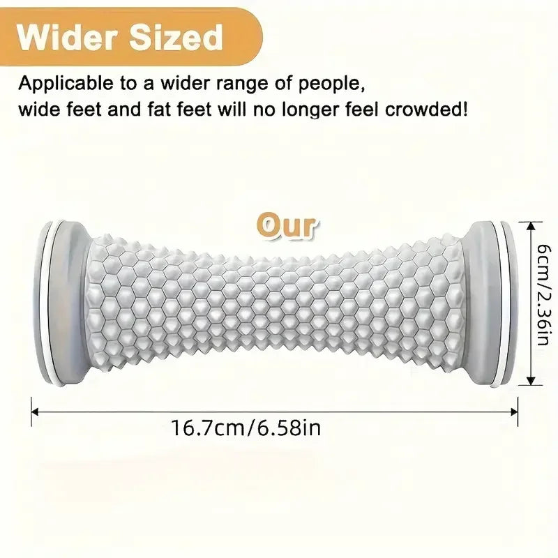 Manual Foot Massage Roller — Plantar Fascia & Yoga Massage Ball for Muscle Relaxation