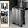 Trolley Luggage 20 24 26 28 Inch Aluminum Frame Rolling Luggage Case USB Travel Suitcase on Wheels Combination Lock Carry-On Luggage